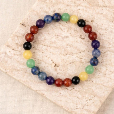 Seven Chakra  Intention Bracelet