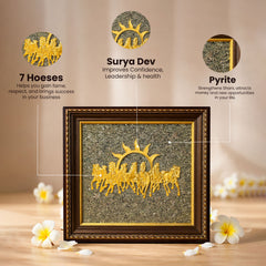 7 Horses Pyrite Frame