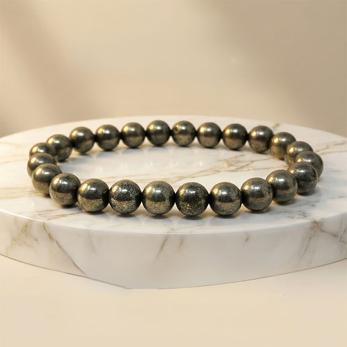 Raw Pyrite Bracelet