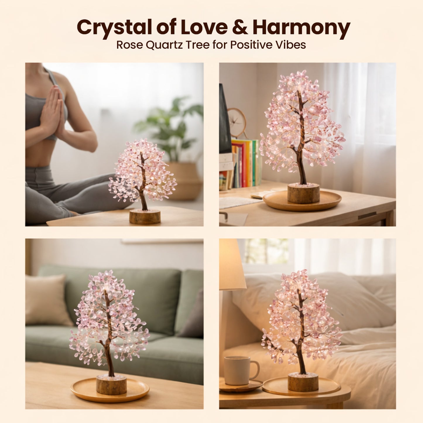 Rose Quartz Tree