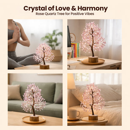 Rose Quartz Tree