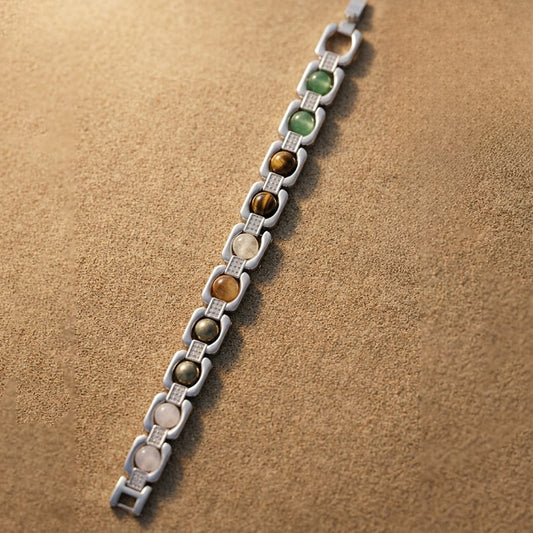 Metal Dhan Yog Bracelet - Silver