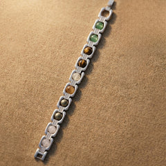 Metal Dhan Yog Bracelet - Silver