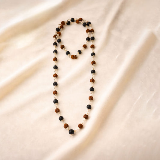 Karungali Rudraksha Mala