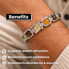 Metal Dhan Yog Bracelet - Silver