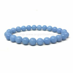 Angelite Bracelet to connect with Angels (Certified)