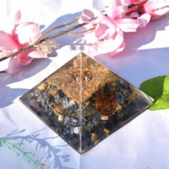 Blue Kyanite Orgone Energy Pyramid