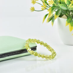 Peridot Crystal Bracelet