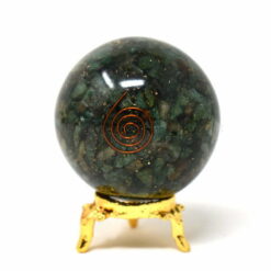Green Mica Orgonite Ball