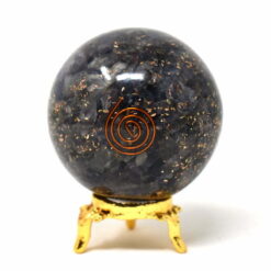 Iolite Orgone Sphere