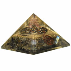 Labradorite Om Symbol Orgonite Pyramid