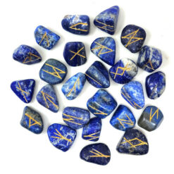 Lapis Lazuli Rune Set With Instructions