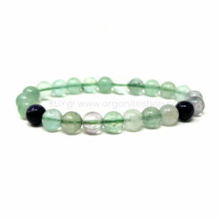 Multi Fluorite Bracelet For Harmonizing Spiritual Energy (Certified)