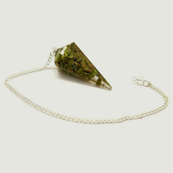 Orgonite Energy Unakite Pendulum