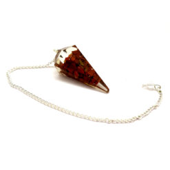 Orgonite Red Jasper Pendulum