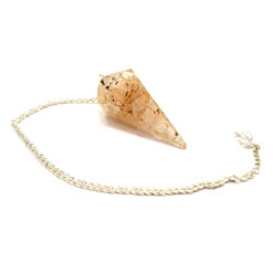 Orgonite Rose Quartz Pendulum