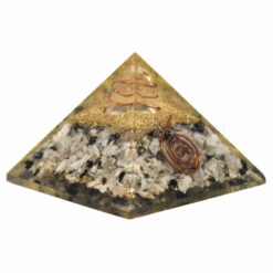 Rainbow Moonstone Orgone Energy Pyramid For Good Fortune