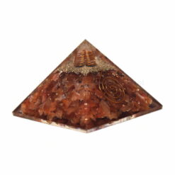 Red Carnelian Orgone Energy Pyramid