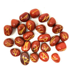 Red Jasper Rune Set With Instructions