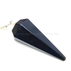 Black Tourmaline Gemstone Pendulum