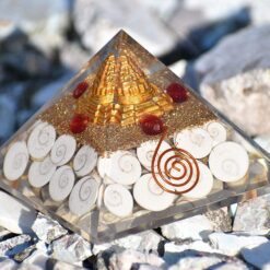 Gomti Chakra Orgone Pyramid