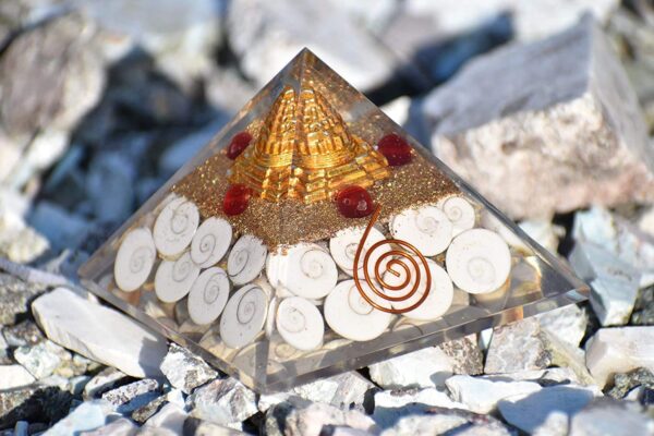 Gomti Chakra Orgone Pyramid
