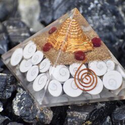 Gomti Chakra Orgone Pyramid
