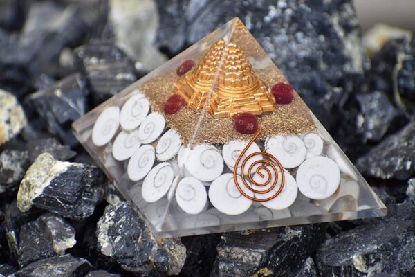 Gomti Chakra Orgone Pyramid