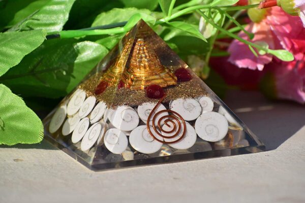 Gomti Chakra Orgone Pyramid