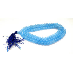 Blue Chalcedony Mala