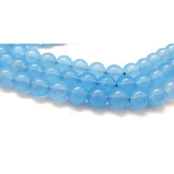Blue Chalcedony Mala