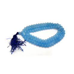 Blue Chalcedony Mala