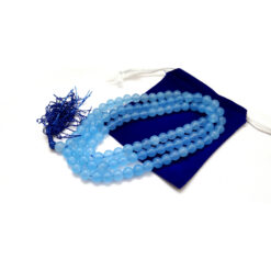 Blue Chalcedony Mala