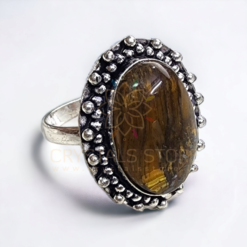 Tiger Eye Gemstone Ring