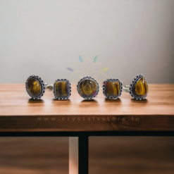 Tiger Eye Gemstone Ring