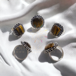 Tiger Eye Gemstone Ring