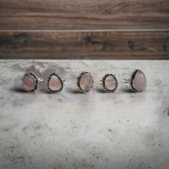 Rose Quartz Rings