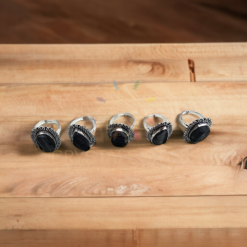 Black Tourmaline Ring