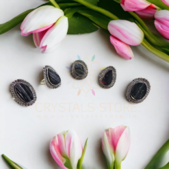 Black Tourmaline Ring
