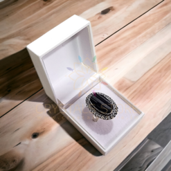 Black Tourmaline Ring