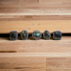 Labradorite Gemstone Ring