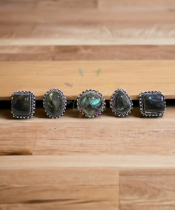 Labradorite Gemstone Ring