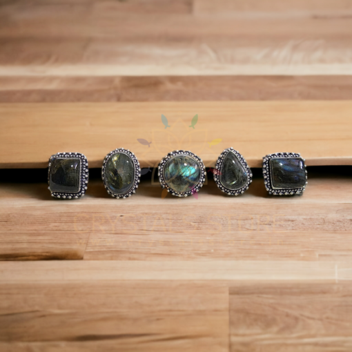 Labradorite Gemstone Ring