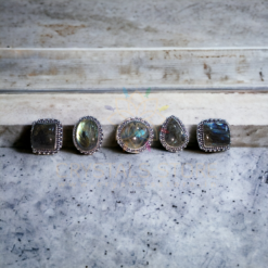 Labradorite Gemstone Ring