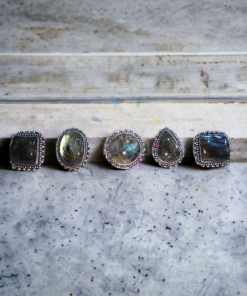 Labradorite Gemstone Ring