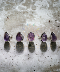 Amethyst Gemstone Ring