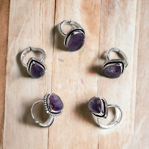Amethyst Gemstone Ring
