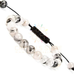 Black Rutile Dori Bracelet