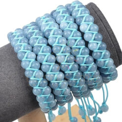 Aquamarine Double Layer Dori Bracelet