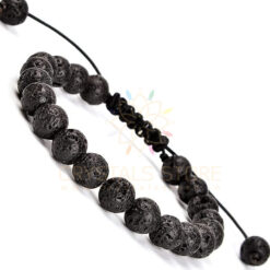 Black Lava Dori Bracelet